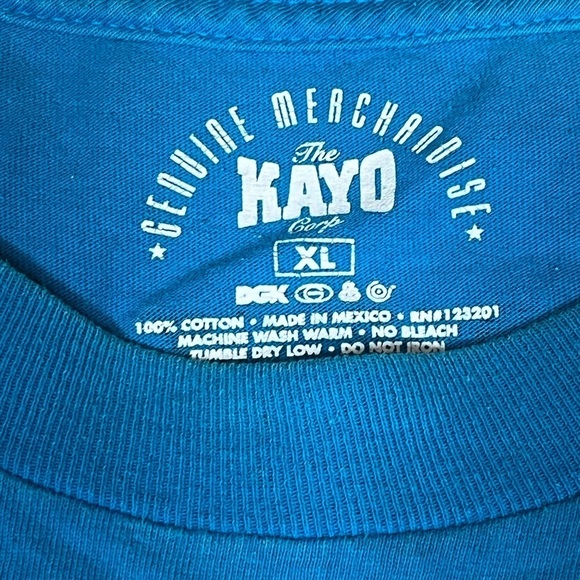 DGK Mens XL Gently Used Dirty Ghetto Kids Tee “DGK Power Respect” Fast Shipping - Picture 5 of 5